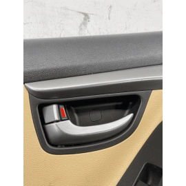 GENUINE 11-16 HYUNDAI ELANTRA LEFT DRIVER REAR INTERIOR TRIM DOOR PANEL BEI