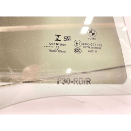 REAR RIGHT PASSENGER SIDE DOOR WINDOW GLASS 7259820 2011-2018 BMW 340 XI F3