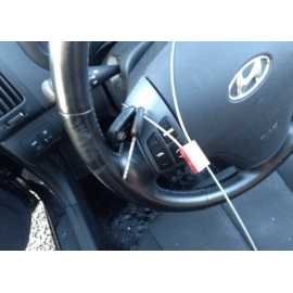 2006-2011 HYUNDAI ELANTRA SEAT BELT FRONT RIGHT PASSENGER SIDE BLACK COLOR 