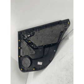 10-13 Kia Forte Sedan Rear Left Driver Door Trim Panel Black Leather OEM  10-13 Kia Forte Sedan Rear Left Driver Door Trim Panel Black Leather OEM