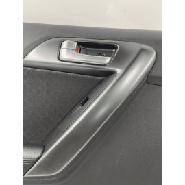 10-13 Kia Forte Sedan Rear Left Driver Door Trim Panel Black Leather OEM  10-13 Kia Forte Sedan Rear Left Driver Door Trim Panel Black Leather OEM
