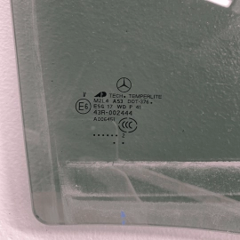 Mercedes X164 GL 450 Rear Right Passenger Side Door Window Glass OEM 2007-2