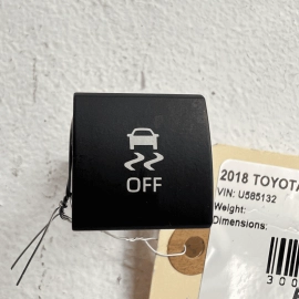 2018 - 2023 Toyota Camry XSE Dashboard Stability Control Switch Black OEM 2018 - 2023 Toyota Camry XSE Dashboard Stability Control Switch Black OEM