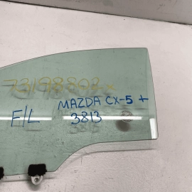 2017 - 2021 MAZDA CX-5 SPORT FRONT LEFT DRIVER SIDE DOOR WINDOW GLASS OEM
