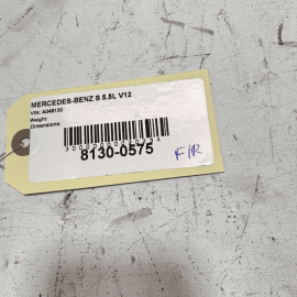 Front Left / Right Seat Headrest Guide Insert Mercedes S-Class 07-09 OEM 2 