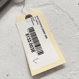 LEFT DRIVER SIDE UPPER B PILLAR TRIM COVER PANEL OEM TOYOTA CAMRY XSE 2018-