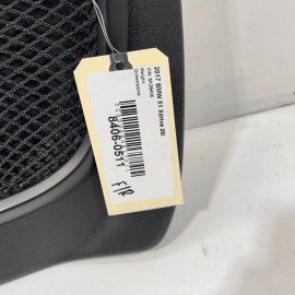 2016-2022 BMW X1 F48 XDRIVE FRONT RIGHT PASSENGER SIDE SEAT BACK PANEL OEM