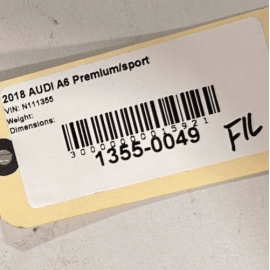 AUDI A6 2012 - 2018 FRONT LEFT OR RIGHT DOOR HINGE CHECK STRAP STOP STOPPER