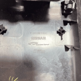 2012 INFINITI FX35 REAR CENTER CONSOLE COVER PANEL W/ POWER SOCKET OEM