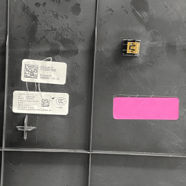 17-20 Tesla Model S Dash Instrument Panel Upper Top Pad OEM Pure Black Alca