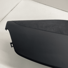 17-20 Tesla Model S Dash Instrument Panel Upper Top Pad OEM Pure Black Alca