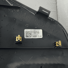 17-20 Tesla Model S Dash Instrument Panel Upper Top Pad OEM Pure Black Alca