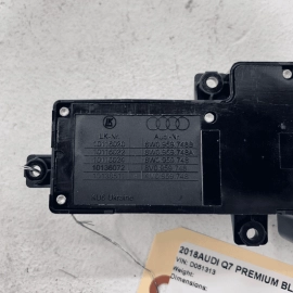 2017-2019 AUDI Q7 FRONT RIGHT SIDE SEAT POWER CONTROL SWITCH OEM