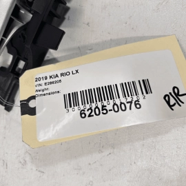 KIA RIO LX 2018-2023 REAR RIGHT PASSENGER SIDE DOOR INTERIOR HANDLE OEM
