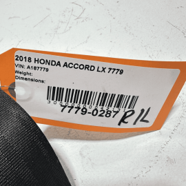2018-2020 HONDA ACCORD REAR LEFT DRIVER SIDE SEAT BELT RETRACTOR OEM