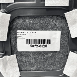 2018 ACURA TLX TRUNK SPARE FLOOR PANEL CARPET LINER COVER TRIM OEM