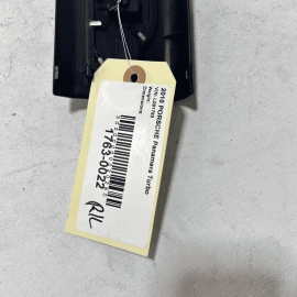 2010-2016 PORSCHE PANAMERA Rear Left Side Door Sill Scuff Plate Cowl Trim O