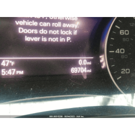 AUDI A6 2012-2018 S6 REAR DRIVER SIDE DOOR WINDOW B PILLAR APPLIQUE MOLDING