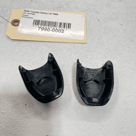 2018-2023 TOYOTA CAMRY SEAT BELT RETRACTOR BOLT ANCHOR COVER BLACK OEM SET 
