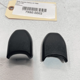 2018-2023 TOYOTA CAMRY SEAT BELT RETRACTOR BOLT ANCHOR COVER BLACK OEM SET 