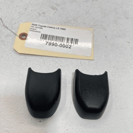 2018-2023 TOYOTA CAMRY SEAT BELT RETRACTOR BOLT ANCHOR COVER BLACK OEM SET 