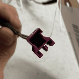 MERCEDES W221 S550 CENTER CONSOLE KEYLESS ADAPTER CABLE WIRE HARNESS OEM 20