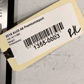 AUDI A6 Quattro 2012-2018 REAR DRIVER SIDE DOOR SILL SCUFF STEP PLATE COVER