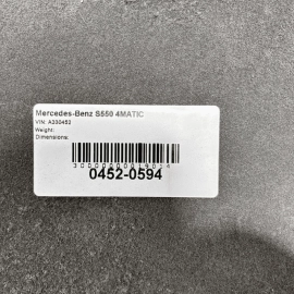 Front & Rear All Weather Floor Mats SET Mercedes Benz S-Class 2007-2013 OEM