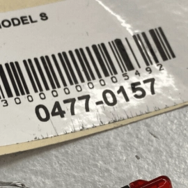 TESLA MODEL S 2012 - 2020 DOOR RED LENS MARKER LIGHT GRAINED UNIVERSAL OEM