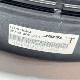 2009-2012 INFINITI FX35 FX50 QX70 REAR SPEAKER SYSTEM SUBWOOFER WOOFER BOSE