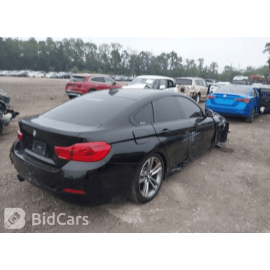 2017-2019 BMW 430IX F36 REAR LEFT DRIVER SIDE D PILLAR SEAT BELT TRIM COVER