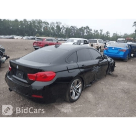 2017-2019 BMW 430IX F36 REAR LEFT DRIVER SIDE D PILLAR SEAT BELT TRIM COVER 2017-2019 BMW 430IX F36 REAR LEFT DRIVER SIDE D PILLAR SEAT BELT TRIM COVER