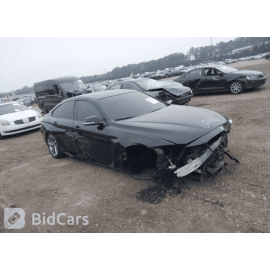 2017-2019 BMW 430IX F36 REAR LEFT DRIVER SIDE D PILLAR SEAT BELT TRIM COVER