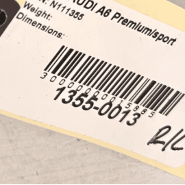 AUDI A6 Quattro 2018 REAR LEFT OR RIGHT SIDE DOOR WIRE WIRING HARNESS OEM