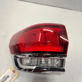 2020 21 JEEP GRAND CHEROKEE DRIVER LEFT SIDE TAIL LIGHT LED CHROME TAIL LAM