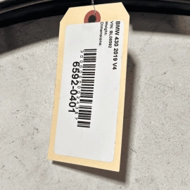 2017-20 BMW 430I FRONT CENTER SIDE ENGINE UNDER HOOD WEATHERSTIP REAR SEAL 