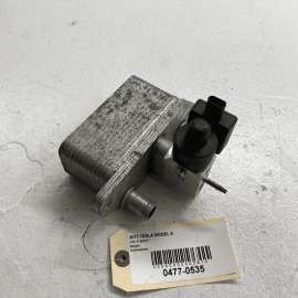 2017 - 2020 Tesla Model S Battery Chiller Cooler Heat Exchanger EXV Assembl