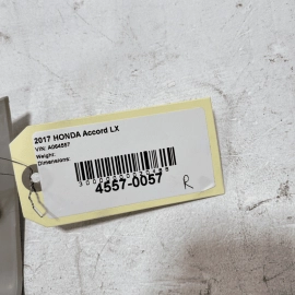 2018-20 HONDA ACCORD REAR RIGHT PASSENGER C PILLAR UPPER TRIM PANEL GARNISH 2018-20 HONDA ACCORD REAR RIGHT PASSENGER C PILLAR UPPER TRIM PANEL GARNISH