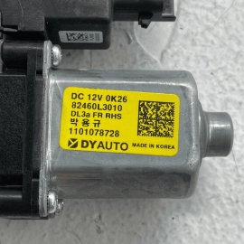 KIA K5 EX 2021 - 2023 FRONT RIGHT PASSENGER SIDE DOOR WINDOW REGULATOR MOTO