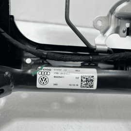 2017-2019 AUDI Q7 FRONT LEFT DRIVER LH SEAT UPPER BACK TRACK FRAME & MOTORS