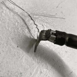 2012-20 Tesla Model S 75D AWD 12V Battery Negative Cable Wire Wiring Harnes 2012-20 Tesla Model S 75D AWD 12V Battery Negative Cable Wire Wiring Harnes