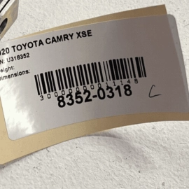 TOYOTA CAMRY XSE 2018 - 2023 REAR SEAT LEFT DRIVER SIDE RELEASE LOCK LATCH 