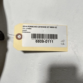 2011 - 2018 PORSCHE CAYENNE REAR LEFT DRIVER SIDE UPPER FORWARD CONTROL ARM