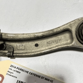 2011 - 2018 PORSCHE CAYENNE REAR LEFT DRIVER SIDE UPPER FORWARD CONTROL ARM