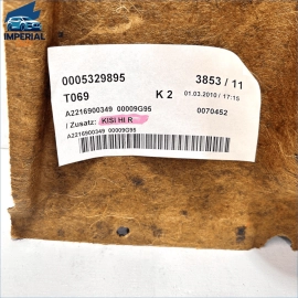 2007-13 Mercedes S550 S600 W221 Rear Deck Subwoofer Cover Panel Parcel Shel