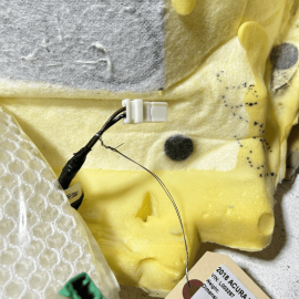 2017-2018 ACURA MDX FRONT LEFT DRIVER SEAT UPPER CUSHION LETAHER W/ BLOWER 