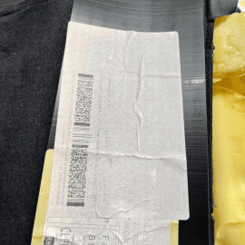 2019 Toyota Camry Front Passenger Upper Back Seat Part Cushion OEM Cloth Bl