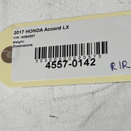 HONDA ACCORD LX 2018-2020 REAR PASSENGER SIDE DOOR WINDOW SWITCH BEZEL PANE