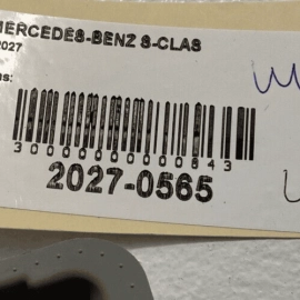 2007-2013 MERCEDES S550 W221 ROOF HEADLINER LEFT/RIGHT COAT HANGER HOOK BOD