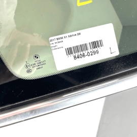 2016 - 2022 BMW X1 REAR LEFT DRIVER SIDE QUARTER FIXED WINDOW GLASS OEM